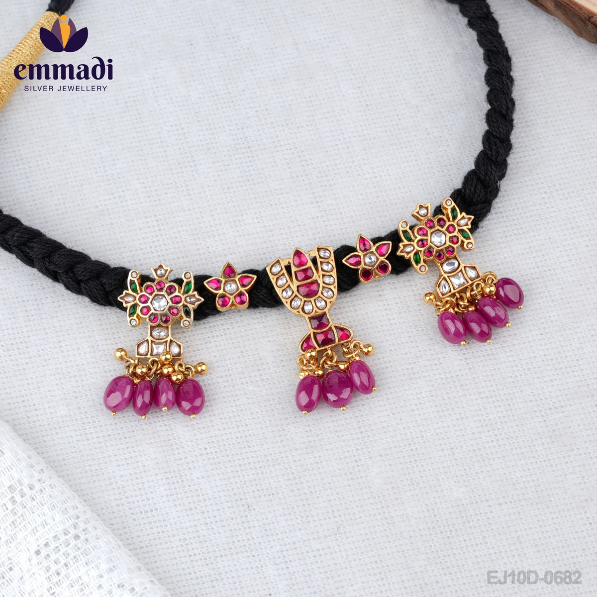 Ananya Jewels: Kundan Multi Choker Collection