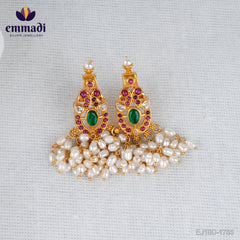 Arsha Emmadi Jewellers: Hangings Guttapusalu Collection