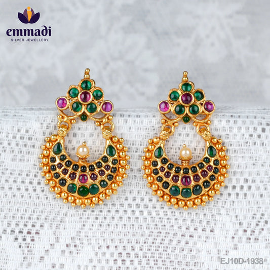 Anma Nirjara Handcrafted Gold Plated Earrings