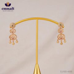 Sakshi Jewels: CZ Multi Hangings - Handcrafted with Pure Gold Plating