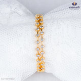 Aadya Elegance : White Stone Bangles