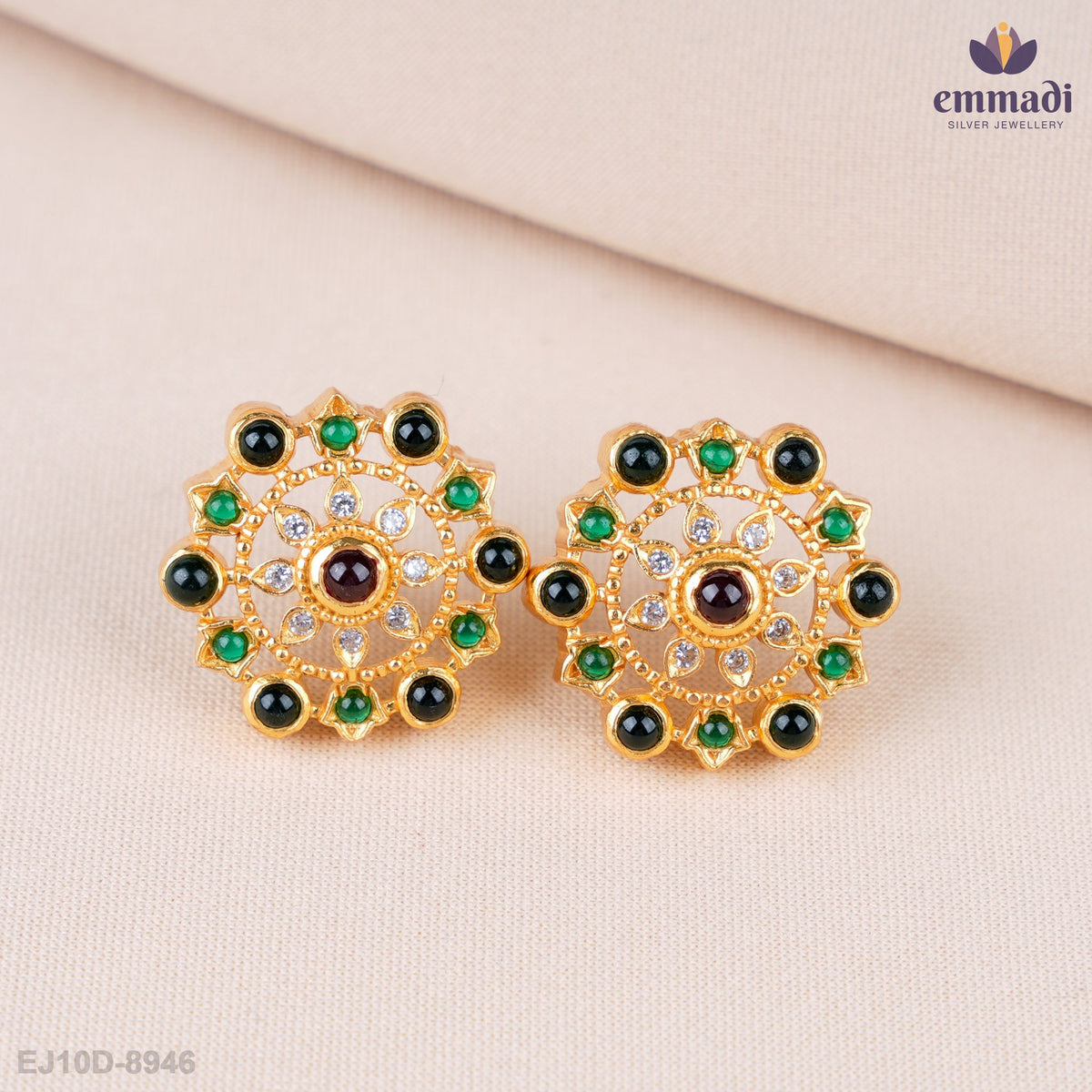 Brinda’s Multi-Colored Stone Studs
