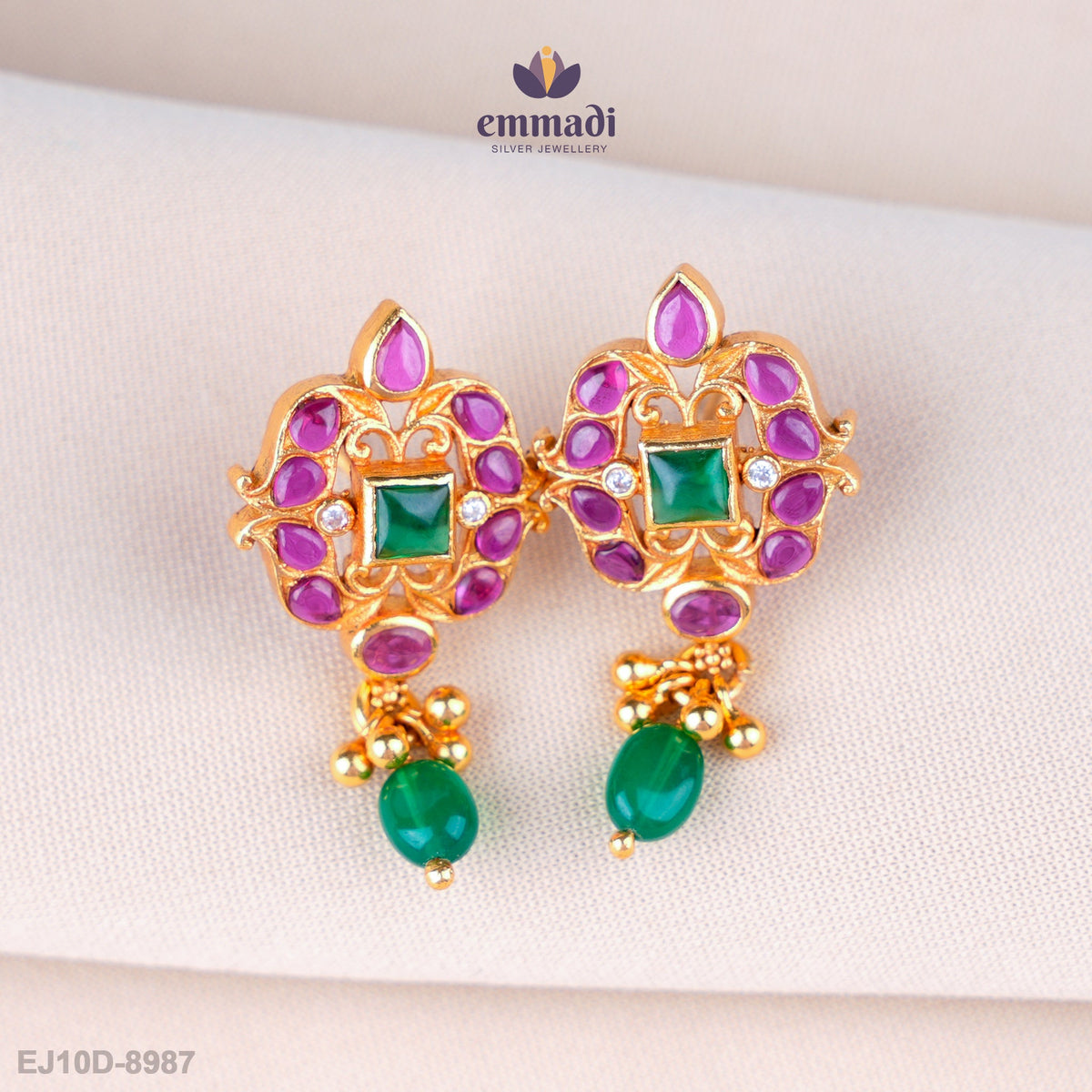 Ketaki Elegant Multi-Color Stone Studs