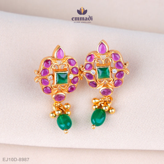 Ketaki Elegant Multi-Color Stone Studs