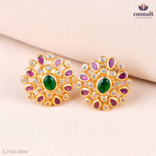 Laboni Marvelous Multi-Colored Stone Studs
