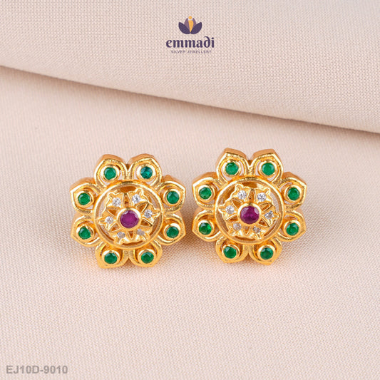 Mayuri Exquisite Multi-Colored Stone Studs
