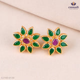 Aashna Radiant Multi-Coloured Stone Studs