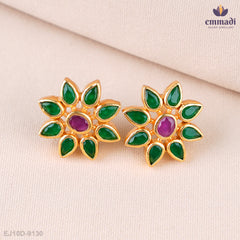 Aashna Radiant Multi-Coloured Stone Studs