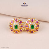 Daksha Dazzling Multi-Colored Stone Studs