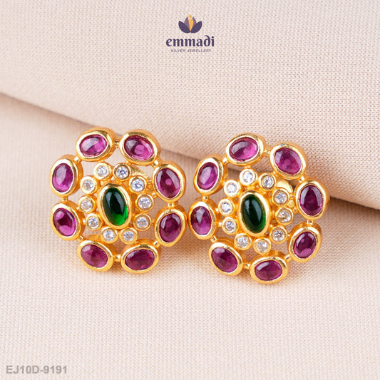 Madhura Exquisite Multi-Color Stone Studs