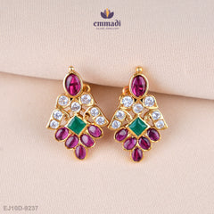 Tripti Elegant Multi-Colored Stone Studs