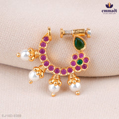 Kaira Exquisite Multi-Color Nose Pin