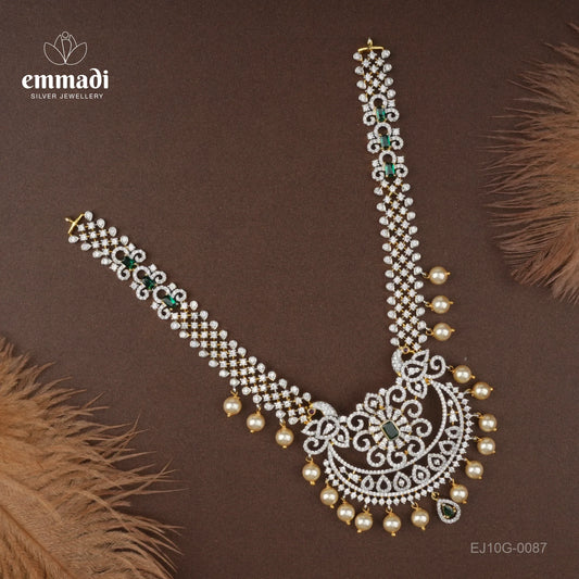 Manidipa Premium Cz Multi Necklace