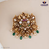 Marzooqa Polki Nakshi Multi Pendant