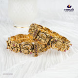 Profulla Cz Nakshi Pink Bangles