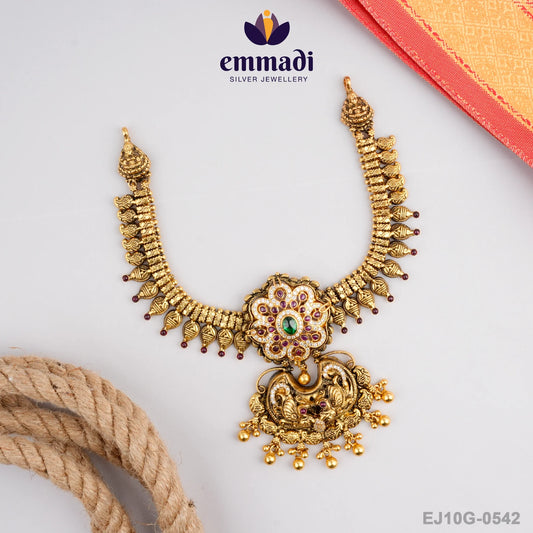 Rajasuya Cz Nakshi Multi Necklace