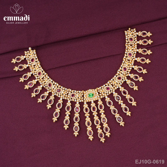 Saadhika Stone Multi Necklace