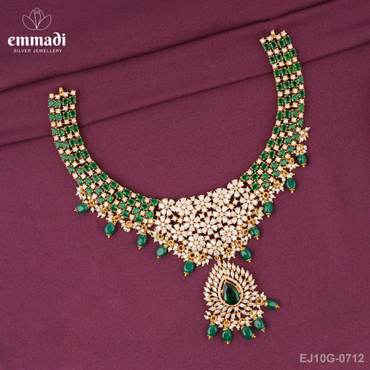 Sagrama Stone Green Necklace