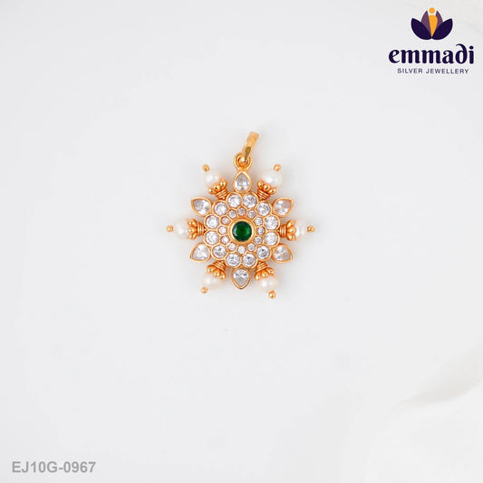 Suchitra Stone Green Pendant