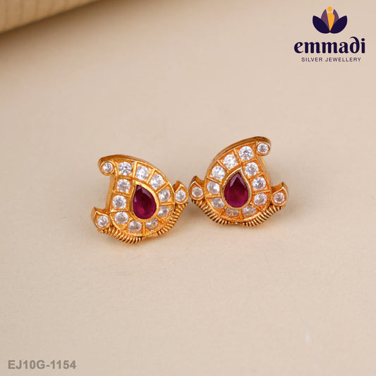 Tanirika Mango Red Studs