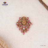Chanchala Kundan Nakshi Pink Pendant