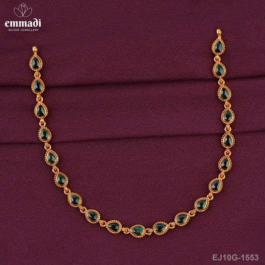 Digambara Stone Green Necklace