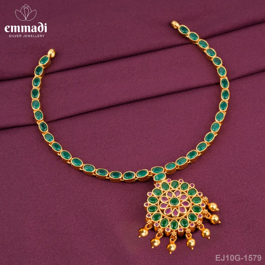 Ganishkha Stone Multi Necklace
