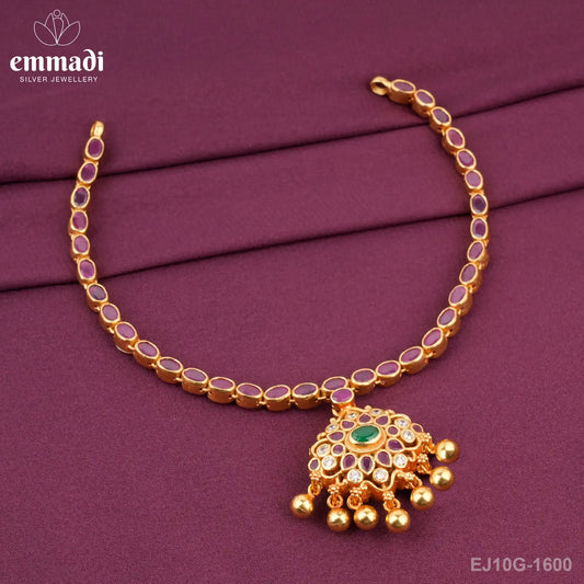 Hiramaya Stone Navrathan Necklace