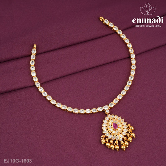 Iccharama Stone Red Necklace