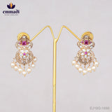 Kaavraa Stone Pink Studs
