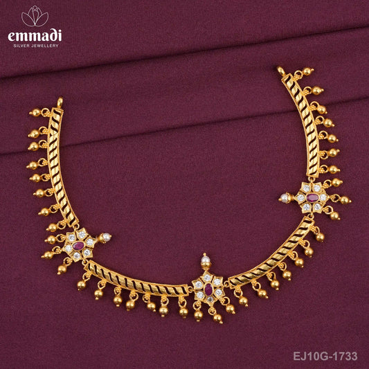 Madhumita Stone Red Necklace
