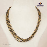 Manasketa Beads Black Chain