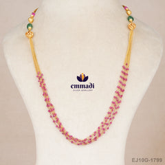 Maniratna Beads Pink Chain