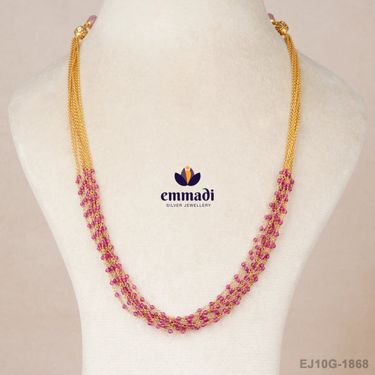 Mattalika Beads Pink Chain