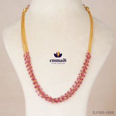 Mattalika Beads Pink Chain