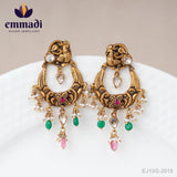 Niranjana Kundan Nakshi Pink Hangings