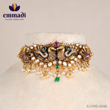 Pragalbha Polki Nakshi Multi Choker