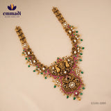 Prasheila Kundan Nakshi Multi Long Necklace