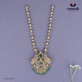 Pratishta Victorian Blue Long Necklace