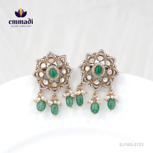 Rajanisha Victorian Green Studs