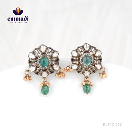 Samanvita Victorian Blue Studs