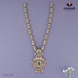 Samyukhta Victorian Green Long Necklace