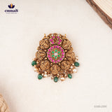 Taanusiya Kundan Nakshi Multi Pendant