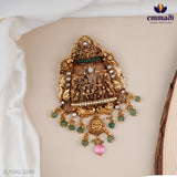Thaniksha Polki Nakshi Red Pendant