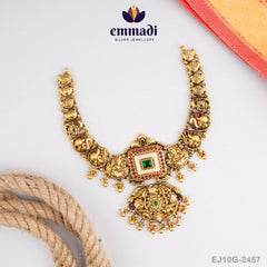 Agnishikha Kundan Nakshi Multi Necklace