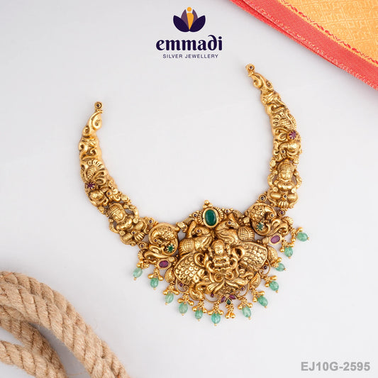 Gayanthika Kundan Nakshi Multi Necklace