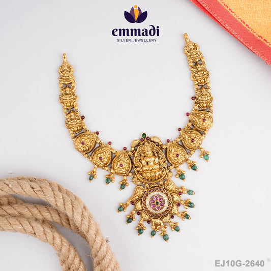 Jeevanlata Kundan Nakshi Multi Necklace