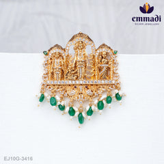 Samavakara Ramparivar Green Pendant