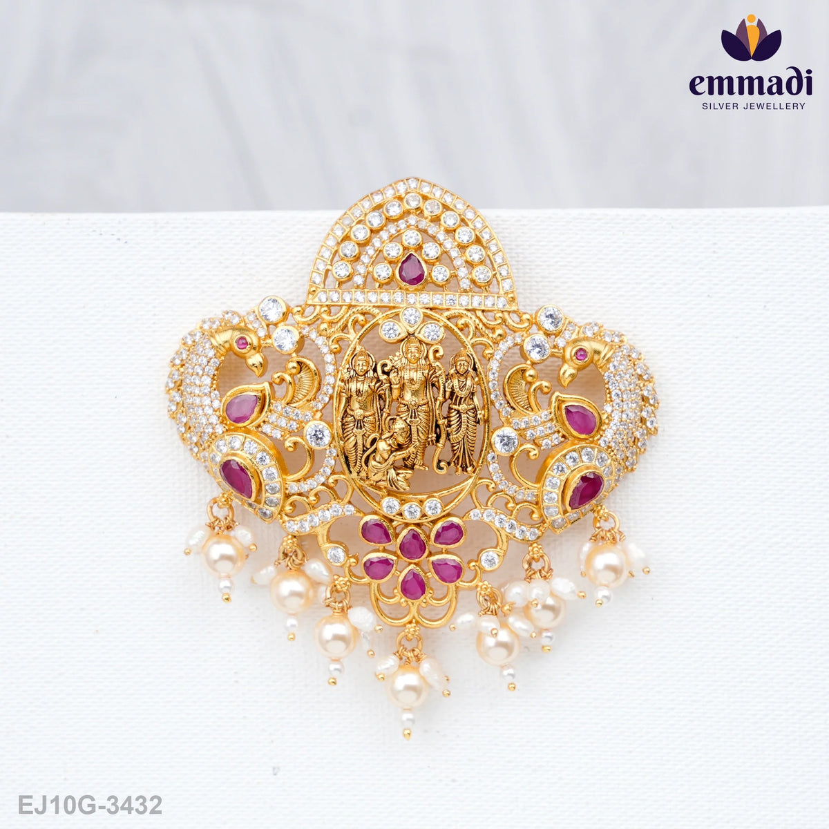 Sarmishtha Ramparivar Pink Pendant