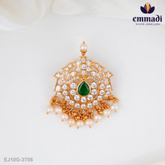 Chitrarekha Stone Green Pendant